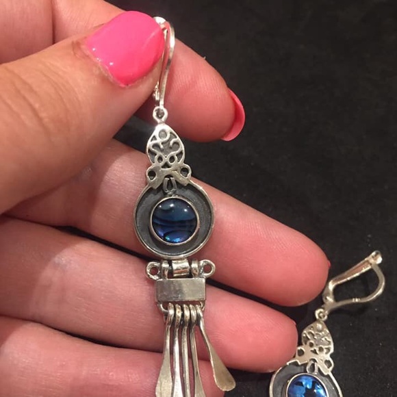 Brand new Turkish pure Silver Earrings - Picture 2 of 3